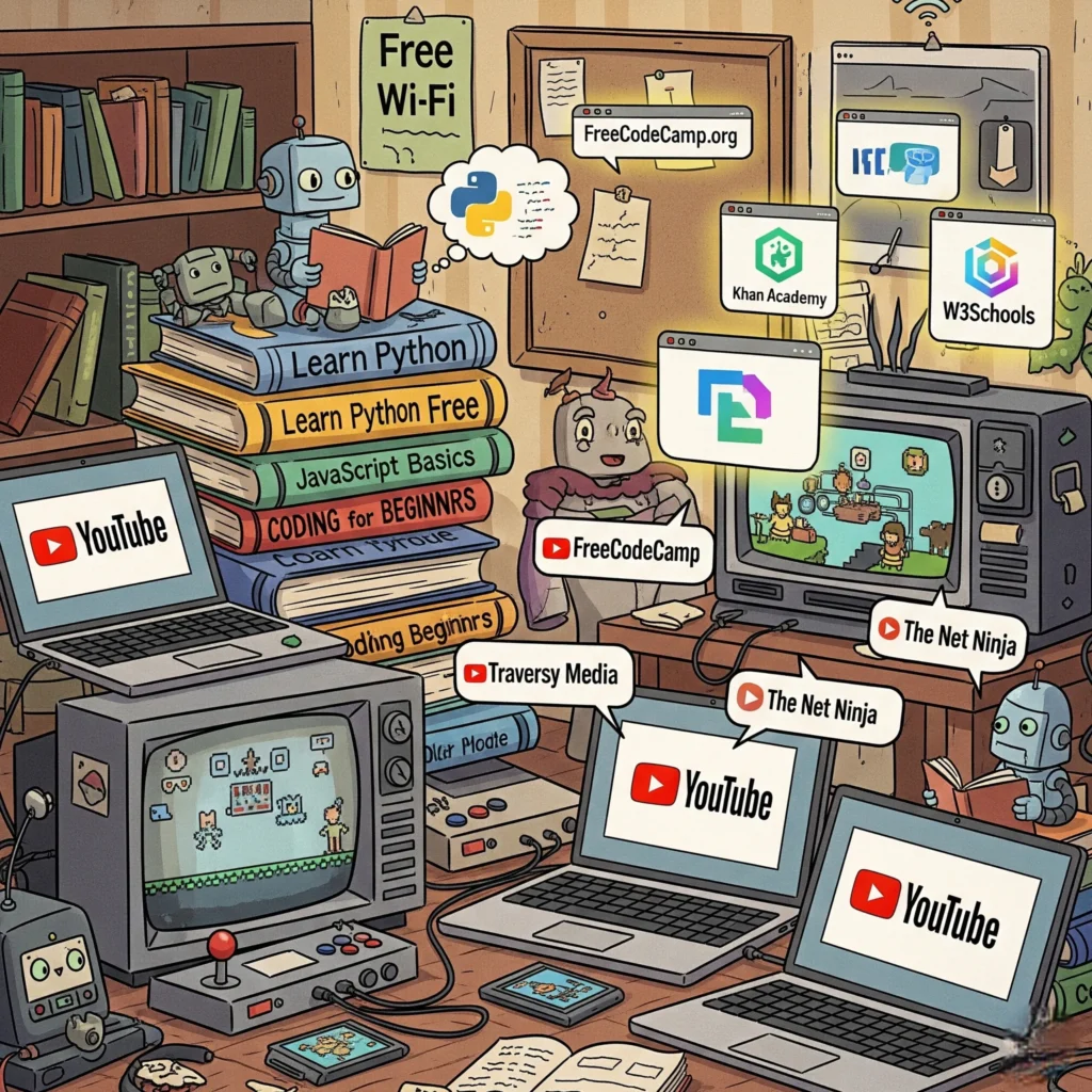 بهترین منابع رایگان برای یادگیری برنامهنویسی