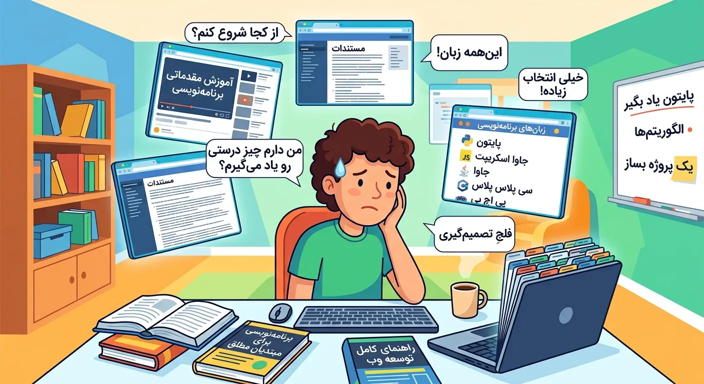 تصویر بخش اشتباهات رایج
