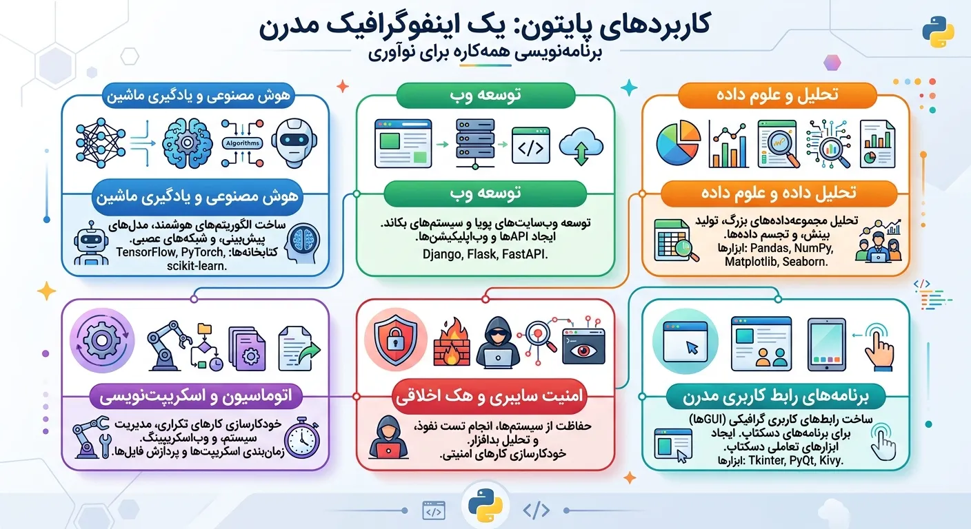 کاربرد های پایتون