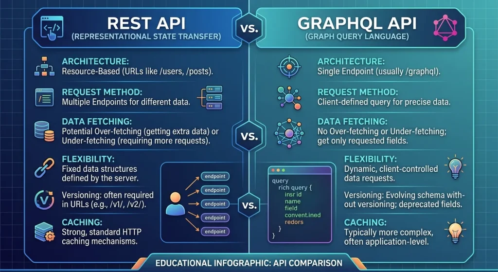REST API Vs GraphQL API